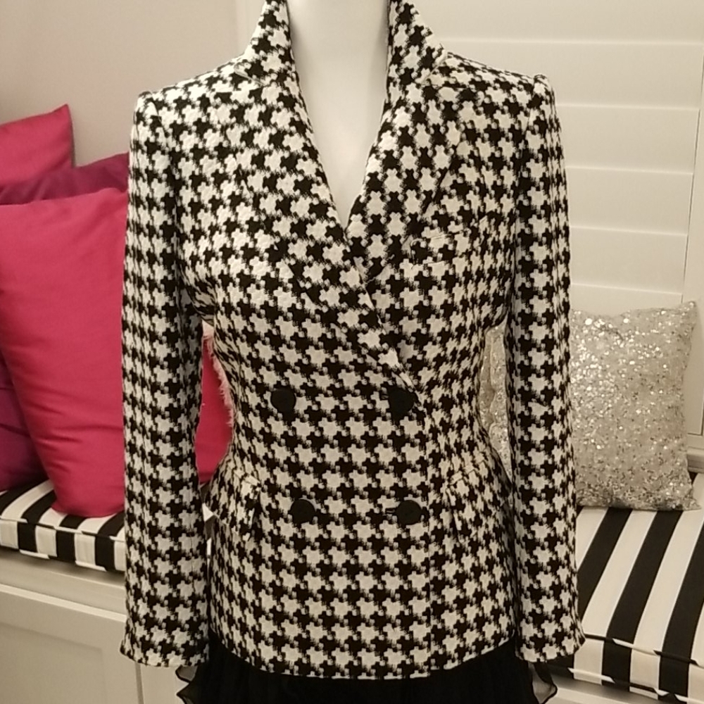 Houndstooth Blazer - image 2